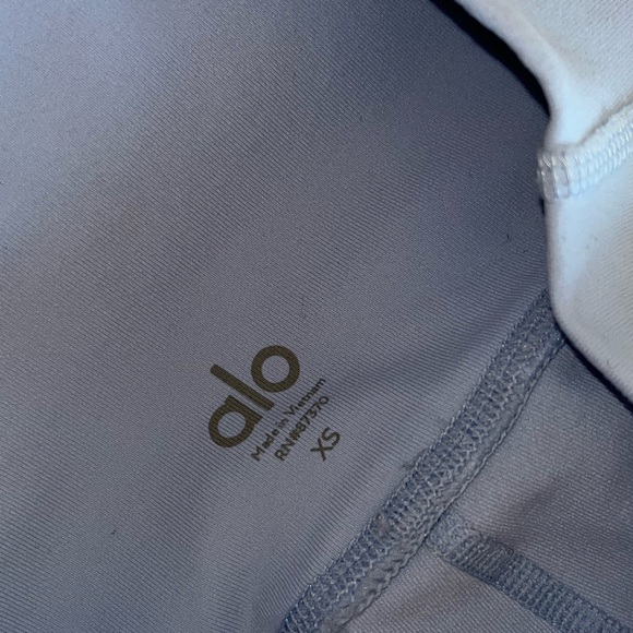 ALO Yoga High-Waist Goddess Legging Uv Heather Blue - Picture 8 of 9